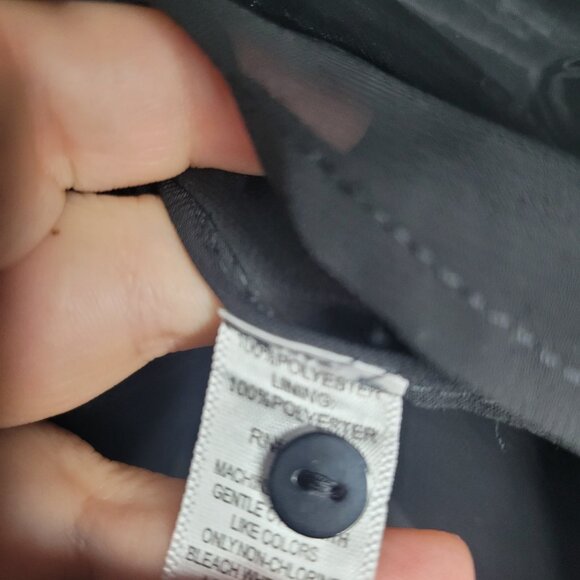 Marc New York black semi sheer polka dot avant garde art to wear boxy tie bow - Picture 4 of 6